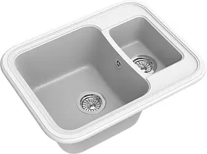 Мойка кухонная Ewigstein Antik A-60K иней Мойка кухонная Ewigstein Antik A-60K иней, 1