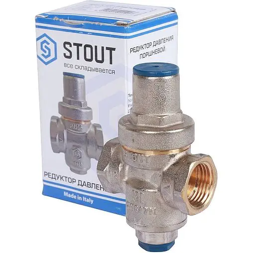 Редуктор давления поршневой ½" Stout SVS-1010-000015 Редуктор давления поршневой ½" Stout SVS-1010-000015