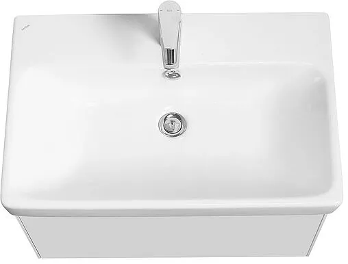 Тумба под умывальник подвесная Aquaton Асти 70 белый матовый/белый глянец 1A263001AX2B0