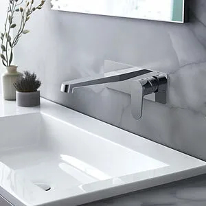 Смеситель для раковины из стены Aquatek Оберон хром AQ1213CR, 5