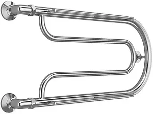 Полотенцесушитель водяной Terminus Фокстрот 1&quot; БШ 320х700 полированная сталь 4620768881534, 1