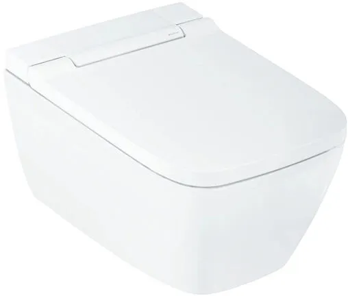 Унитаз подвесной безободковый Kerama Marazzi Plaza Modern Tornado белый PLV.wc.02\WHT