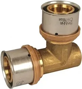 Уголок пресс соединительный 16мм x 16мм Sanha 3fit-Press 12509016, 2