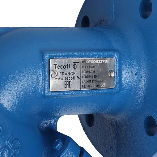 Фильтр сетчатый фланцевый Ду80 Tecofi F3240N-0080