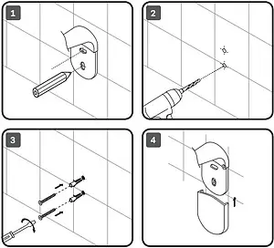 Держатель туалетной бумаги Am.Pm X-Joy хром A84341400 Держатель туалетной бумаги Am.Pm X-Joy хром A84341400, 3