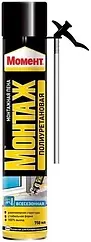 Монтажная пена стандартная всесезонная 750мл Момент Монтаж Монтажная пена стандартная всесезонная 750мл Момент Монтаж
