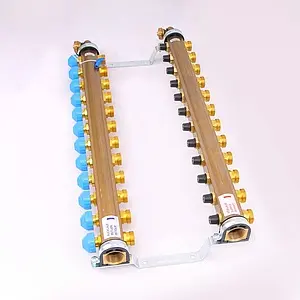 Группа коллекторная без расходомеров 12 отводов 1"в/в x ¾"ек Watts HKV 10004192 Группа коллекторная без расходомеров 12 отводов 1"в/в x ¾"ек Watts HKV 10004192, 4