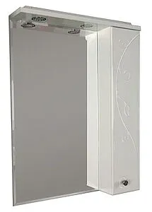 Шкаф-зеркало Aquaton Лиана 65 R белый 1A166202LL01R Шкаф-зеркало Aquaton Лиана 65 R белый 1A166202LL01R, 3