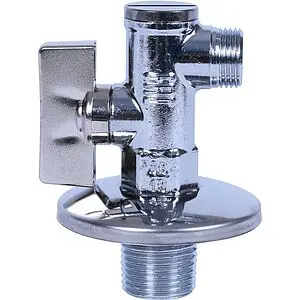 Кран шаровый угловой с фильтром ½&quot;н x ⅜&quot;н Bugatti Minnesota 08710004, 3