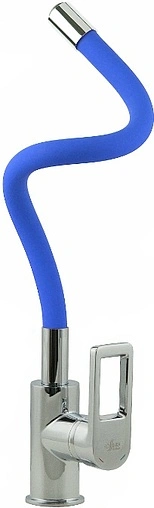 Смеситель для кухни Rossinka хром/синий Z35-35U-Blue