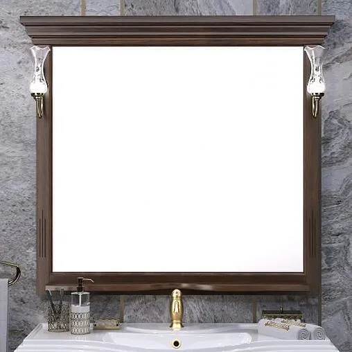 Тумба-умывальник напольный Opadiris Риспекто 100 орех антикварный Z0000001784+4640021060926