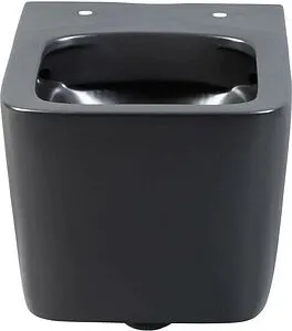 Унитаз подвесной безободковый Aquanet Tavr-W BW Rimless черный матовый TAVR-W BW Унитаз подвесной безободковый Aquanet Tavr-W BW Rimless черный матовый TAVR-W BW, 4