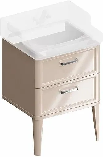 Тумба под умывальник напольная Kerama Marazzi Pompei 60 камео бежевый PO.N.60.2\CAM