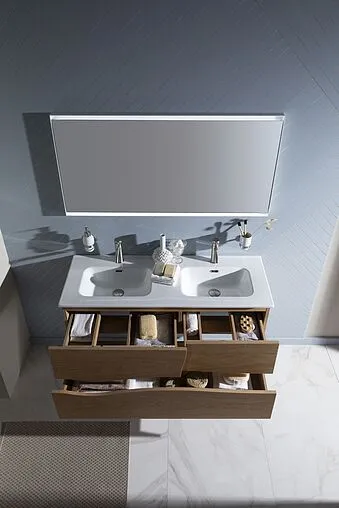 Тумба под умывальник подвесная Allen Brau Glority 120 дуб антик 1.35004.NW