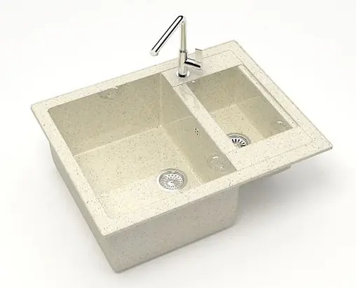 Мойка кухонная Marrbaxx Санди 60.5 бежевый Z19Q2