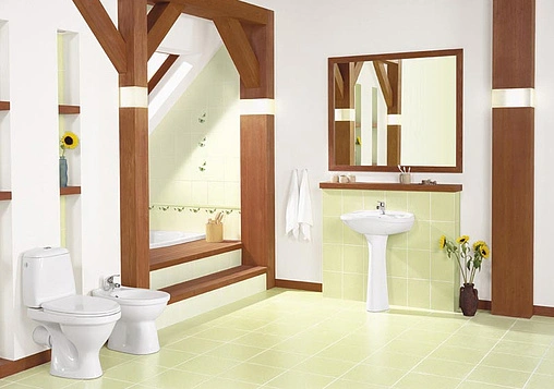 Биде напольное Cersanit Eko белый S-BI-EKO-S-w