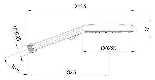 Душевой набор Bossini Aqua Life хром C13002.030