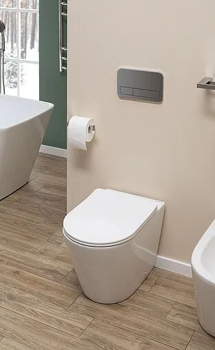 Унитаз приставной безободковый Aquanet Atago 2.0 F Rimless белый Atago 2.0 F