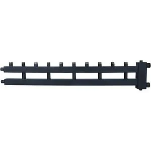 Распределительный коллектор 6 контуров с гидрострелкой 1½&quot;н x 1&quot;н Rommer RDG-0018-014056, 3