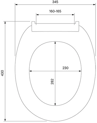 Крышка-сиденье для унитаза IDDIS PP Seat Cover белый ID 01 046.1 bel Крышка-сиденье для унитаза IDDIS PP Seat Cover белый ID 01 046.1 bel