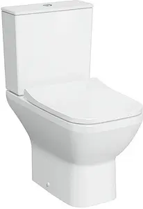 Унитаз-компакт безободковый VitrA Integra Square Open-Back Rim-Ex белый 9833B003-7205, 1