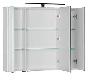 Шкаф-зеркало Aquanet Латина 90 белый 00179605, 4