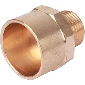 Муфта пайка переходная 28мм x ½"н Sanha 4243g 142432812 Муфта пайка переходная 28мм x ½"н Sanha 4243g 142432812, 1