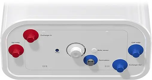 Бойлер комбинированного нагрева Thermex Flat 100 V Combi (20 кВт) 151185 Бойлер комбинированного нагрева Thermex Flat 100 V Combi (20 кВт) 151185