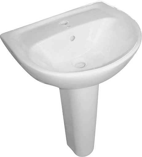 Раковина Sanita Эталон 55 белый WB.PD/Etalon/55-C/WHT.G/S1