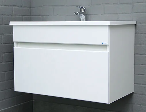 Тумба под умывальник подвесная Айсберг Maria 80 белый DA3011T