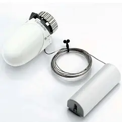 Головка термостатическая с выносным настенным датчиком M30x1.5 Tiemme белый 9550003