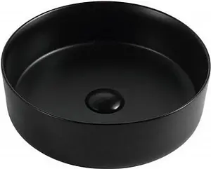 Раковина Bravat 40 черный матовый C22357K-ENG Раковина Bravat 40 черный матовый C22357K-ENG, 1