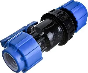 Кран шаровый с американкой для пнд трубы 50мм x 50мм ТПК-Аква 99555, 5