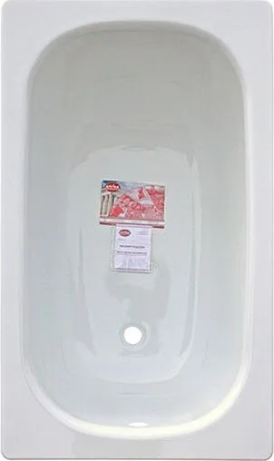 Ванна стальная Antika 120х70 белая орхидея А-20001