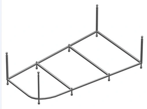 Каркас для ванны Am.Pm Spirit 160х100 W72A-160-100W-R2