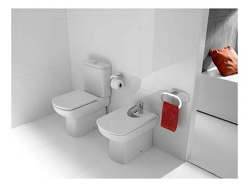 Крышка-сиденье для унитаза с микролифтом Roca Dama Senso белый 801512004 Крышка-сиденье для унитаза с микролифтом Roca Dama Senso белый 801512004