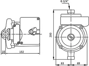 Насос для повышения давления Shinhoo Promo 15-12A 71411002, 4