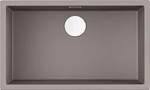 Мойка кухонная Omoikiri Yamakawa 75-U/I-GR leningrad grey 4993776, 1