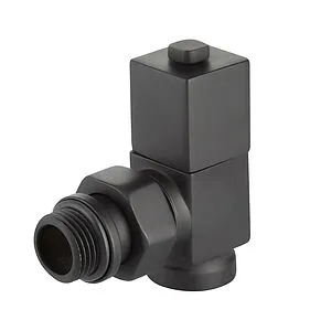 Комплект вентилей запорных угловых ½" в/н Royal Thermo Cube черный RTE 56.0009 Комплект вентилей запорных угловых ½" в/н Royal Thermo Cube черный RTE 56.0009, 2