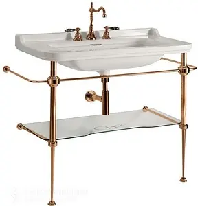 Консоль Kerasan Waldorf 108 бронза 9196K3br Консоль Kerasan Waldorf 108 бронза 9196K3br, 1