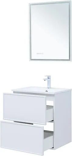 Тумба под умывальник Aquanet Арт 60 белый матовый 00313254