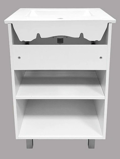 Тумба-умывальник напольная Comforty Модена 60 белый