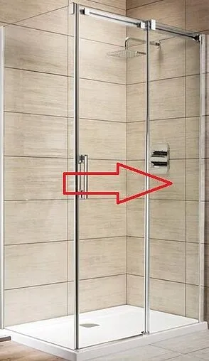 Неподвижный сегмент 450мм прозрачное стекло Radaway Espera KDJ 450 R 380230-01R