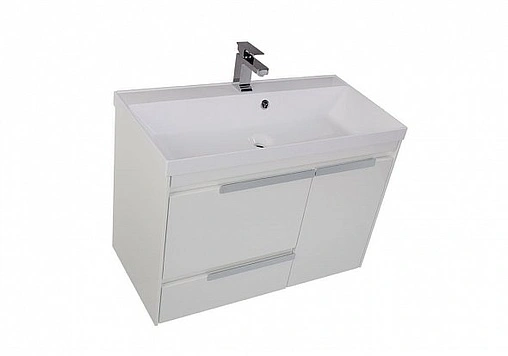 Тумба под умывальник Aquanet Тиволи 90 белый 00180056