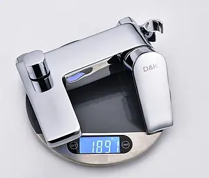 Смеситель для ванны D&K Rhein Lessing хром DA1323201 Смеситель для ванны D&K Rhein Lessing хром DA1323201, 4