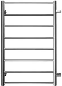 Полотенцесушитель водяной лесенка Terminus Аврора П8 500х800 бп600 полированная сталь 4670078529930, 3
