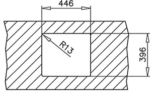 Мойка кухонная Teka Be Linea RS15 45.40 нержавеющая сталь полированная 115000006, 3