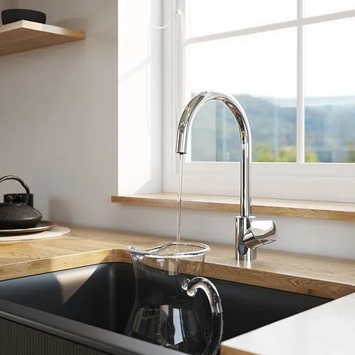 Смеситель для кухни с подключением к фильтру Am.Pm Like хром F8007700