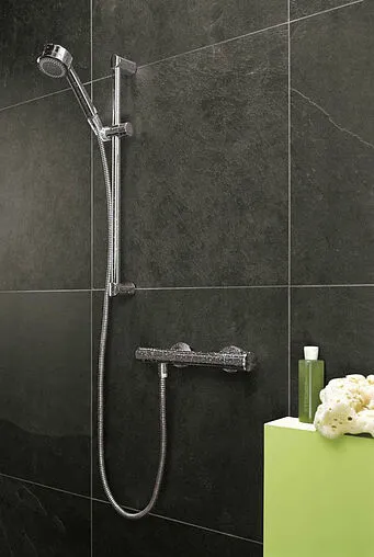 Термостат для душа Kludi Zenta хром 351000538 Термостат для душа Kludi Zenta хром 351000538