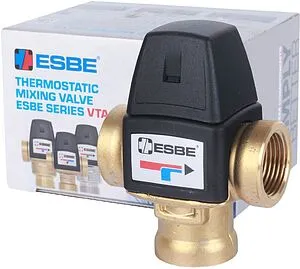 Трехходовой термостатический смесительный клапан ½&quot; +20...+43°С Kvs 1.5 ESBE VTA321 3110 03 00, 4